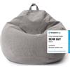 DS Produkte LUMALAND Comfort Line Pouf XL, 250 L - comoda poltrona divano - ideale come pouf