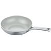 Berndes b.free veggie wok, padella wok, padella wok, adatta all'induzione, alluminio riciclato, grigio, Ø 28 cm, 0008634328
