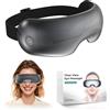 NAIPO Massaggiatore per gli occhi Aspria con doppia terapia calda e fredda, vibrazione, massaggio a compressione d'aria, musica Bluetooth, per occhi affaticati/secchi, maschera per gli occhi per donne uomini amici familiari