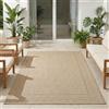 Carpetsale24 Tappeto da Esterno Impermeabile e Resistente ai Raggi UV Ideale per Cucina Balcone Terrazza Giardino Soggiorno, Dimensioni: 120x170 cm