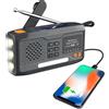 Extralink radio d'emergenza Bluetooth solare a manovella torcia 4000 mAh
