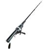 Haofy Canna da Pesca Integrata Pieghevole in Plastica Leggera e Accessorio per Attrezzatura per Mulinello Chiuso, Combinazioni di Canna da Pesca e Mulinello, 0