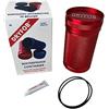 DRYFOB Custodia impermeabile per chiavi auto e PLB, per immersioni subacquee e sport acquatici, in alluminio robusto, fino a 365 m