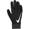 NIKE NGY1S carta Football YA Guanti Base Layer Nero-Small, Bianco, S