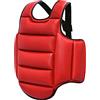 SM SunniMix Corpetto Protettivo, Corpetti Taekwondo con Cinghie Regolabili, Taekwondo Protector Vest Rib Equipment Karate Protezioni da Boxe Adatto per Altezza di Circa 140 Cm-160 Cm, Rosso Blu M