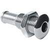 OSCULATI Mini Scarico Inox bombato 1/4
