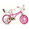 DINO BIKES per Barbie bicicletta da bambina 16 adatta a bambine di altezza compresa tra i 107 ed i 125 cm.