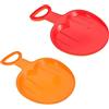 Yardwe Tavola da Snow Bambino Set 2 Pezzi in Plastica Leggera con Impugnatura Antiscivolo per Tavole Snowboard E Sandboarding su Neve E Sabbia All'Aperto