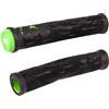 ODI - Manopole Hucker unisex, 160 mm, colore: Nero/Verde