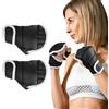 Generic Guanti per sacco da boxe, traspiranti, mezze dita, guanti da sparring, guanti da boxe multifunzione, guanti da boxe senza dita, guanti da allenamento per sacco da boxe