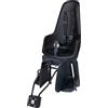 BOBIKE 8012200017 - Seggiolino posteriore ONE MAXI con sistema 1P&E-BD per bicicletta con ruote da 26" a 29'' con attacco sul tubo di sterzo e portapacchi in colore Nero Urbano