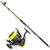 Generico Kit surfcasting canna Trabucco vektor 4,00 mt 150gr + mulinello trabucco sonic 8000