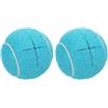QUARKZMAN 2 Pcs Palline Da Tennis Pre-tagliate Blu | Accessori Universali Per Deambulatori Glide Ball Per Gambe Di Mobili E Protezione Del Pavimento, Per Deambulatori