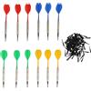RiToEasysports Darts Soft Darts Plastica Plastica Professionale Frecce per Livelli 12 PC Terle Set Inizia