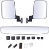 banapoy Kit specchietti per Golfing Cart, specchietto retrovisore Laterale e specchietto retrovisore Pieghevoli, per EZGO Txt RXV Freedom, per Club Car DS Precedent Tempo Onward