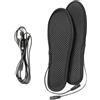 Generico Solette riscaldate,Solette per stivali riscaldate, per scarpe elettriche a batteria - scaldapiedi lavabili, solette termiche elettriche antiscivolo per escursionismo, sci, campeggio, ca