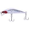 JATSUI Frenzy Minnow Sinking, 55, Colore RH Artificiale da Pesca, Bianco/Rosso, 55 mm