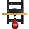 GREEN HILL Piattaforma Professionale Regolabile per Pera Veloce Boxe, Supporto peretta Pugilato, Staffa Speed Ball Boxing (PERETTA Inclusa, con TASSELLI Metallici)