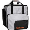 Brubaker SuperTec - Borsa Porta Scarponi da Sci Borsa da Casco con portascarpe - Arancione Argentato