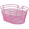 CSM Cestino/Cesto Anteriore Fantasy per Bicicletta Bici Donna/Uomo - Tutti I Colori (Rosa)