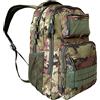 ALGI Zaino Tattico Xsmall con Molle 25 Litri Vegetato