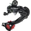 SHIMANO Deragliatore posteriore Tourney RD-TZ500, staffa inclusa, rosso, 6 velocità