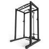 Atletica R7-Base Plate Power Rack | Power Rack con stazione di trazione/remo, Multi-Grip Pull-Up Bar & J-Hooks | Peso netto 128 kg | Modulare espandibile dimensione 220 cm