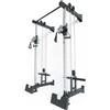 Atletica R8-Nitro Dual Pulley | Montaggio a parete | Stabile e sicuro grazie al montaggio a parete | Superficie di base 177 x 112 cm | Poggiapiedi & Pull-Up Bar
