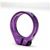 Ymnilian Collarino Reggisella, Morsetto Sella Bici Morsetto reggisella for Bici da MTB 31,8 mm Clip for Tubo Sella for Bicicletta Strada 34,9 Accessori for Tubi Montagna Ultraleggeri(Purple 31.8mm)
