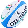 Gilbert, Palla da Rugby dell'Italia, Unisex, Replica, Multicolore, Taglia 5