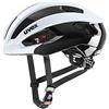 uvex rise cc, casco da ciclismo sicuro unisex, regolazione individuale delle dimensioni, aerazione ottimizzata, cloud-black, 52-56 cm