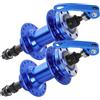 SEWOART 1paio of Quick Release Mountain Bike Hubs Alloy Axle for Enhanced Durability Easy Installation Compatible with Various Models for Mountain Cycling