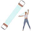 Generic Espansore toracico, espansore toracico fitness per braccia e fasce elastiche - dispositivo di allenamento per braccia, corde elastiche, attrezzatura ergonomica per esercizi per donne e uomini