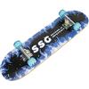 LANTUS Skateboard per principianti 79 x 20 x 13 cm skateboard completo in legno per bambini adolescenti adulti acer scooter scooter principiante bambino adulto ragazzo adolescente ragazza