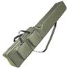 Generic Borsa a due strati da 130 cm per canna da pesca con mulinello, attrezzatura da pesca, borsa da viaggio, organizer