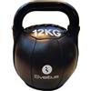Sveltus Soft kettlebell PU nero 12 kg