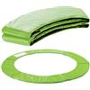 AREBOS Paraspigoli per Trampolino Protezione a Molla | Copertura del Bordo del Trampolino | Protezione per Bordo di Tappeto Elastico | 100% Resistente ai Raggi UV antistrappo | Verde Chiaro 183 cm
