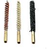 OTNE Kit di pulizia della pistola da 3 pezzi per calibro, kit di pulizia e manutenzione per canne di fucile a pompa Set di testine per la pulizia del tubo Set di spazzole pulite per accessori per la caccia