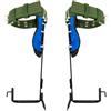 JJsdwin Set di ramponi antiscivolo per arrampicata sugli alberi, per arrampicata su alberi e alture, portata 100 kg