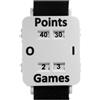 QSTDGVPW Contatore da Polso con Cinturino Regolabile, Orologio Segnapunti in ABS, Accessori Tennis, Cinturino Multiuso per Tennis, Pong, Badminton, Pallavolo, Lunghezza 30 Cm, Bianco