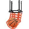 COSTWAY Sistema di Ritorno Palla Basket Rotante a 360° con 4 Ganci Smontabili, Sistema di Ritorno Pallacanestro con Struttura Robusta, Allenamento Tiro Basket per Adulti, Giovani e Bambini