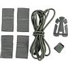 WarmHeartting Accessori per elmetti Tattici Airsoft, Sistema di ritenzione Bungee per elmetti Tattici Compatibile con elmetti Wendy, Fast o Simili, Verde, L
