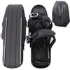 Generico Racchette da neve per uomo, Racchette da neve per donna - Snowblades Skiboard,Attrezzi da sci antiscivolo con borsa per il trasporto, accessorio da sci regolabile, pattini da sci compatti e leggeri pe
