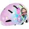 Tataway Casco Street Gabby's Dollhouse XS 48-52 cm Casco Bici Bambina - Grafica Ufficiale DreamWorks, Leggero Con Ventilazione, Regolabile Con Cinturino Di Sicurezza Per Bambini