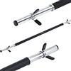 CIERZO SPORT Bilanciere da 30 m, acciaio resistente, rivestimento in gomma, 2 pezzi, 140 cm diametro 30 mm