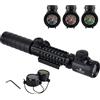 FOCUHUNTER Fucile tattico 3-9x32EG Fucile tattico 3-9x32EG Fucile Ottico Illuminato Rosso e Verde Mirino a Specchio ad Aria compressa Fucile a Pallini con 20mm Tri-Picatinny Rails