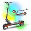 Joyor S-Pro - Monopattino elettrico per adulti, lungo raggio 90 km, doppio motore 2 x 500 W, ruote da 10, doppia sospensione, freni a disco idraulici anteriori e posteriori, omologato DGT