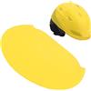 Agatige Copri Casco da Bici Impermeabile, Gel di silice Elastico per Casco da Bicicletta per Bicicletta parapioggia Accessorio per Ciclismo(Giallo)