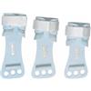 Anniel 2540 - Paracalli Ginnastica Artistica Professionali in Pelle per Sbarra, Attrezzi Ginnastica Artistica, Chiusura con Fascia in Nylon e Velcro con Doppia Protezione sul Polso, 18 cm