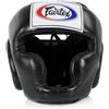 Fairtex Copricapo Super Sparring Diagonale Vision per Muay Thai, Boxe, Kickboxing